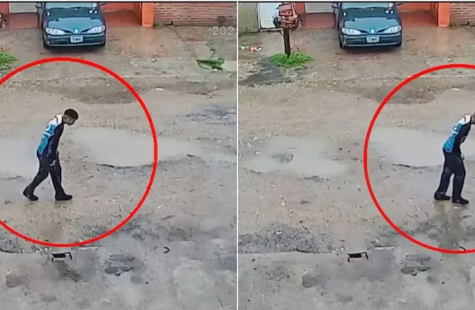 El impactante último video de Nicolás, el joven que salió de un boliche en medio de la tormenta y desapareció