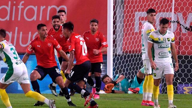 Independiente le ganó 1-0 a un cansado Defensa y Justicia