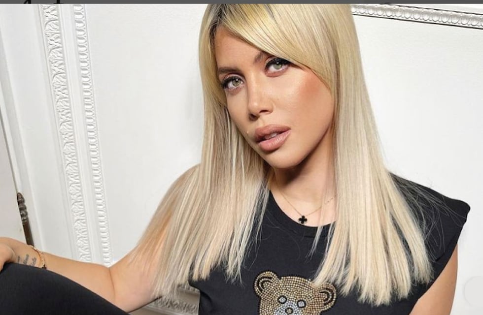 Wanda Nara de viaje por Roma con un look muy casual
