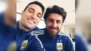 Scaloni y Aimar y la previa de los encuentros de Argentina.