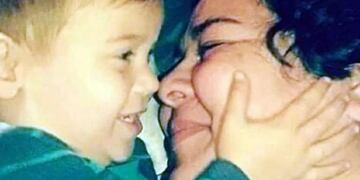 Lucio Dupuy y su abuela paterna, Silvia Gómez