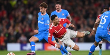 El Atlético de Madrid del Cholo Simeone se hace fuerte en Old Trafford ante Manchester United.