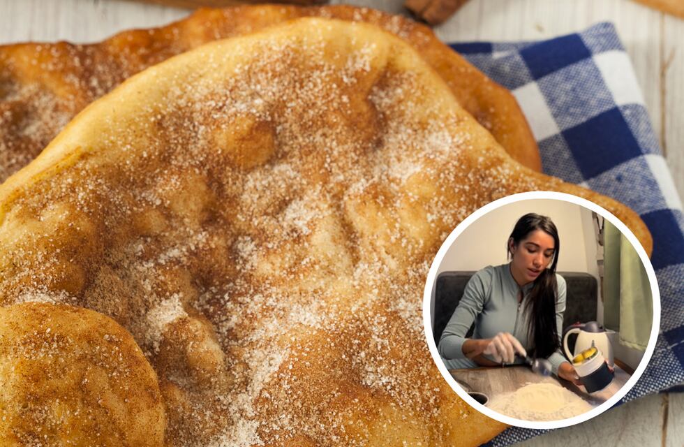 ¿Con o sin azúcar?: la receta imperdible de María Becerra para unas riquísimas tortas fritas ruteras