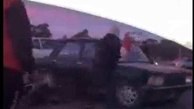 agresión en el Parque Cabañas, captura de video.