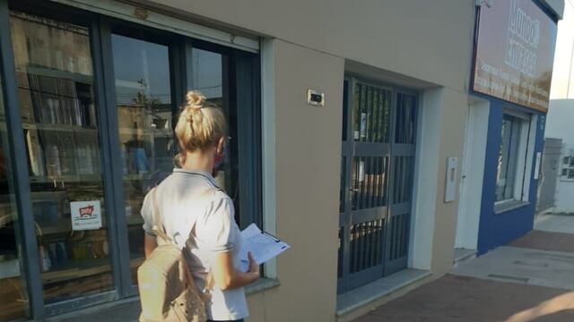 Campaña de concientización del uso de barbijo en Rafaela