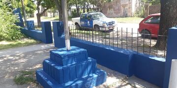 Personal de la Subcomisaría 9° resguardó la escena del crimen en Buenos Aires al 300.