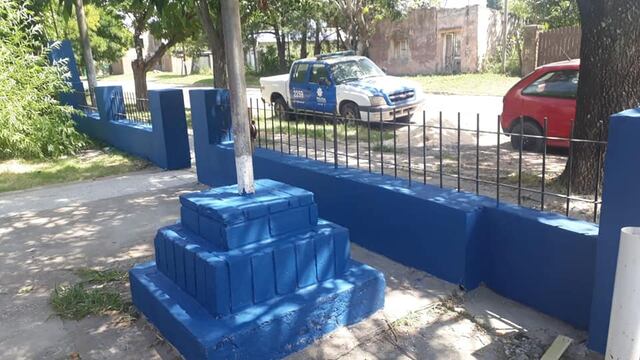 Personal de la Subcomisaría 9° resguardó la escena del crimen en Buenos Aires al 300.