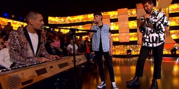 Tapari y el cordobés Gigena hicieron emocionar a todo el estudio de Canta Conmigo Ahora.