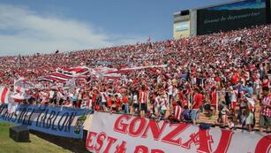 Hinchada de River en Mendoza