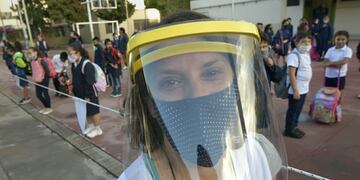 Clases presenciales Mendoza. Archivo marzo 2021.