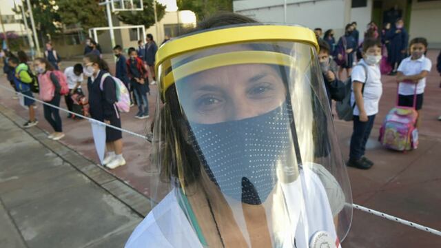 Clases presenciales Mendoza. Archivo marzo 2021.