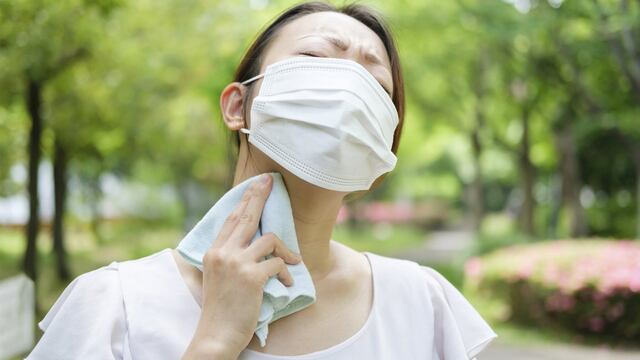 Recomendaciones sobre el uso de barbijo en verano