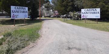 Trabajos de mantenimiento en la Cabina Sanitaria de Tres Arroyos