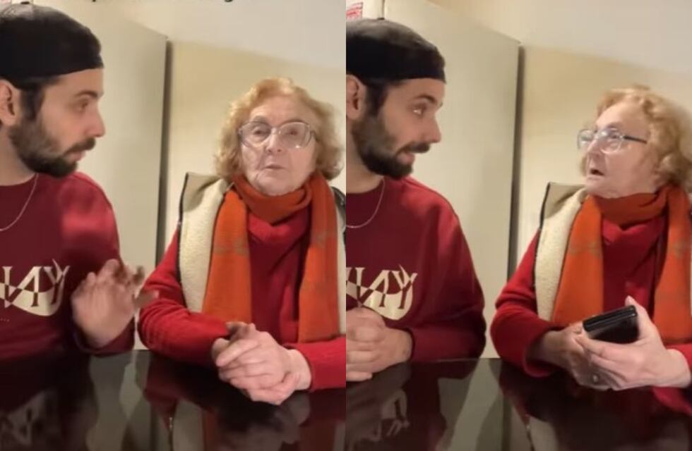 Tiene 90 años y su nieto le enseñó a usar las nuevas tecnologías: su tierna reacción se volvió viral