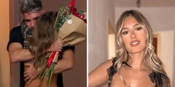 Con una picante pregunta sobre su infidelidad y a los besos: así fue el reencuentro de Julieta con su novio en Gran Hermano.