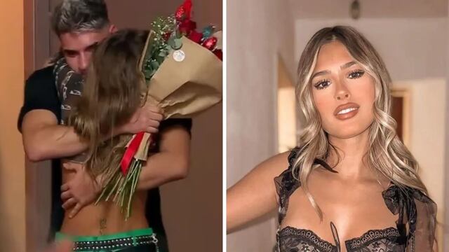 Con una picante pregunta sobre su infidelidad y a los besos: así fue el reencuentro de Julieta con su novio en Gran Hermano.