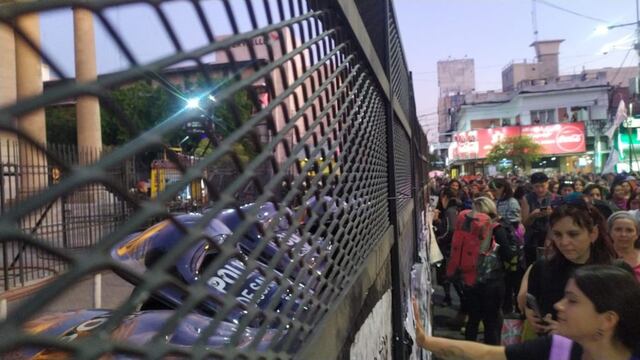 Postales del Encuentro Nacional de Mujeres y Disidencias en San Luis: El megaoperativo policial