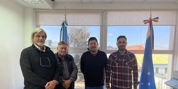 La Municipalidad de Ushuaia se reunió con autoridades nacionales pesqueras
