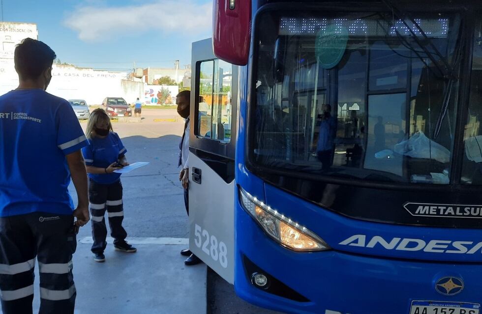 La Comisión Nacional de Regulación del Transporte hizo controles en Punta Alta