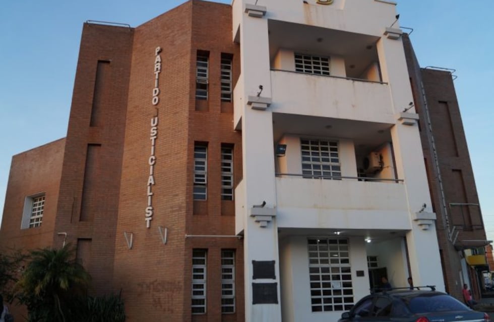 Violencia en el edificio del Partido Justicialista de Misiones