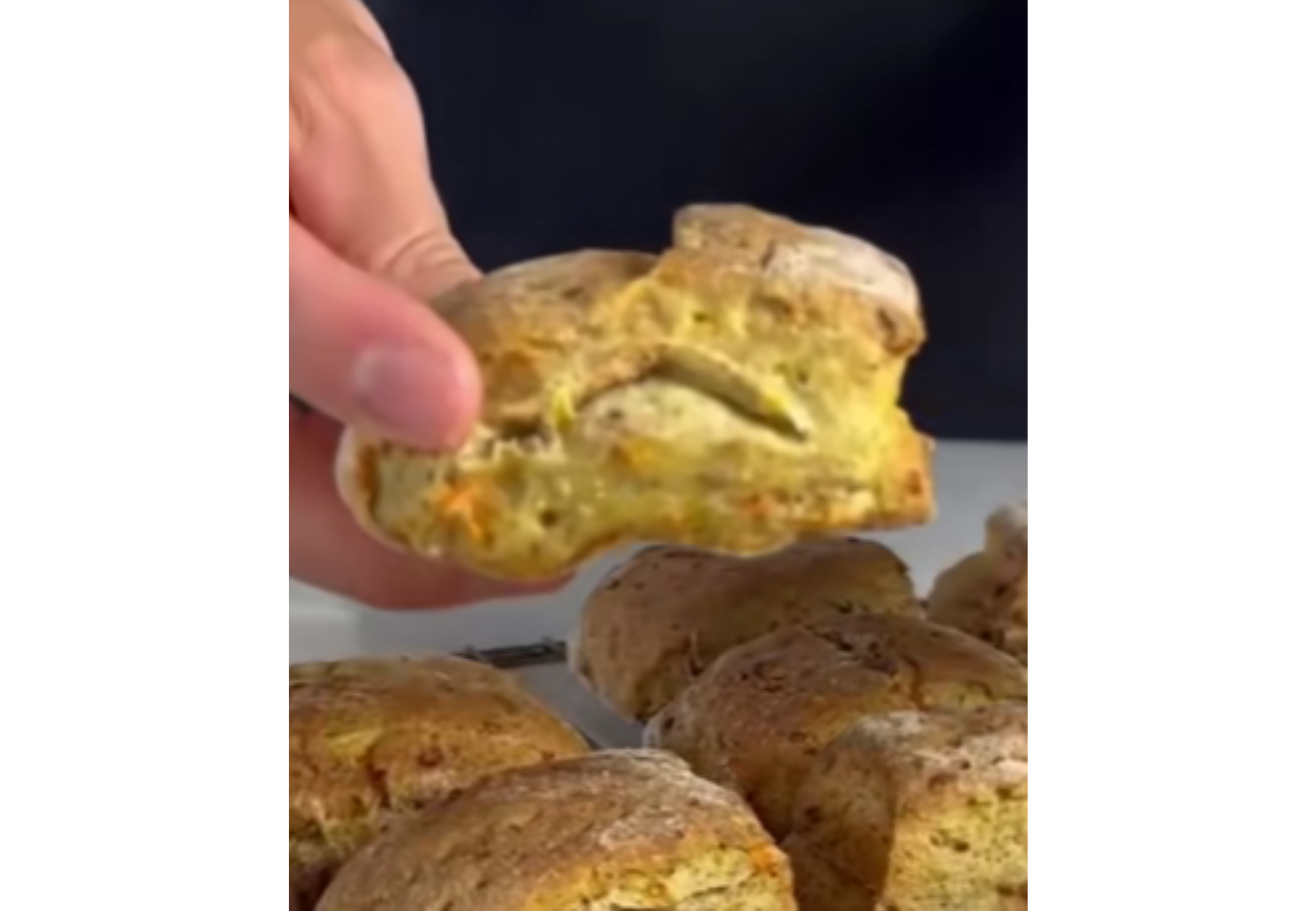Libritos saludables para la merienda.