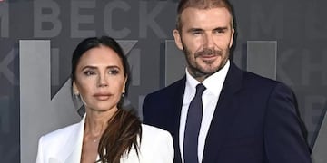 Victoria y David Beckham