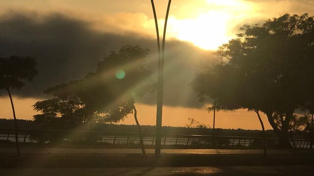 Fin de semana colmado de nubes, eso se espera en Rosario (@MauroYasprizza).