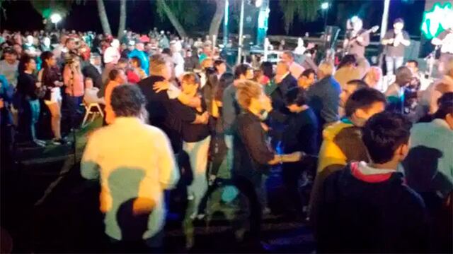 La fiesta se realizó en la costanera de Santa Elena