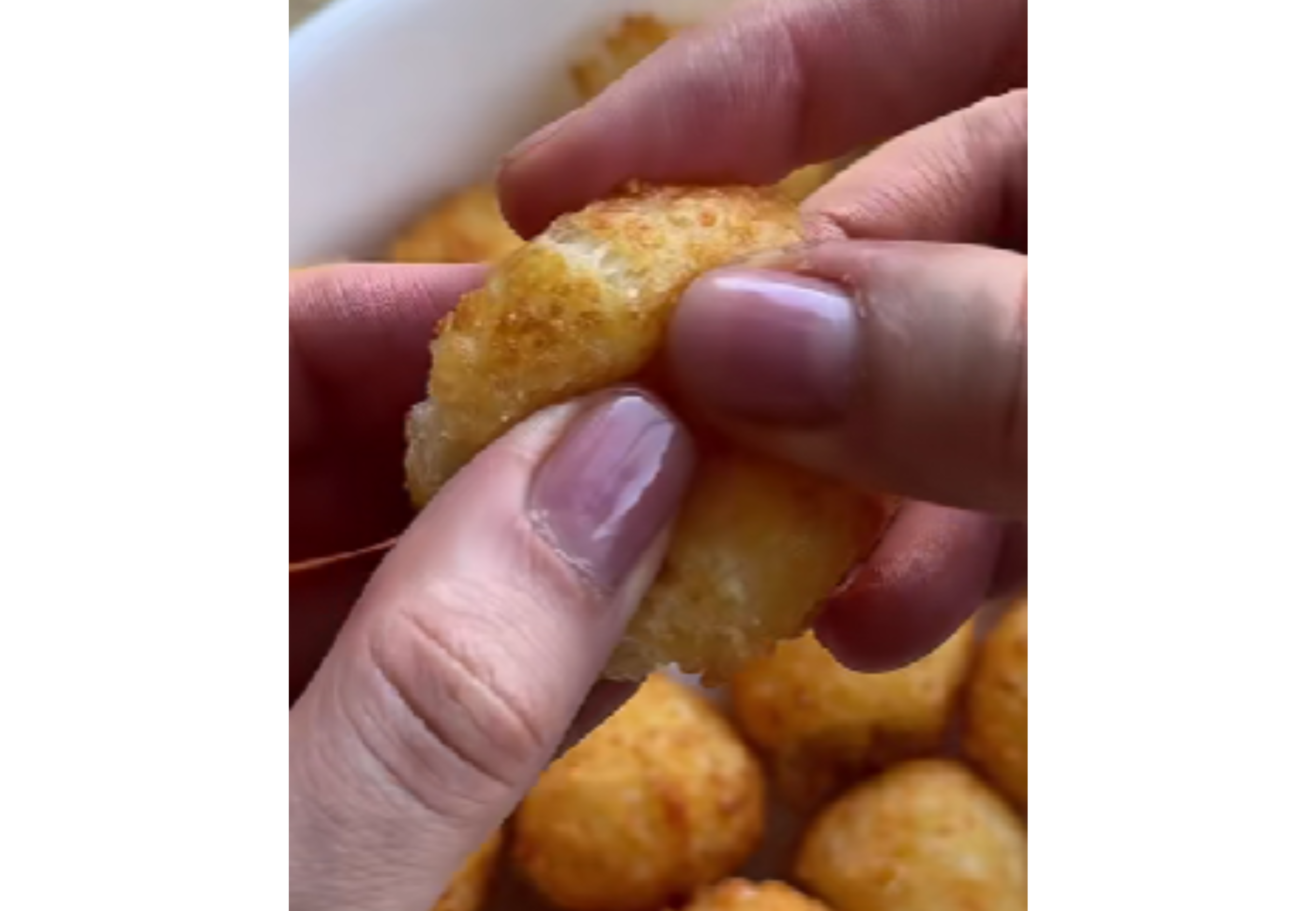 Esta receta tiene muy pocos pasos.