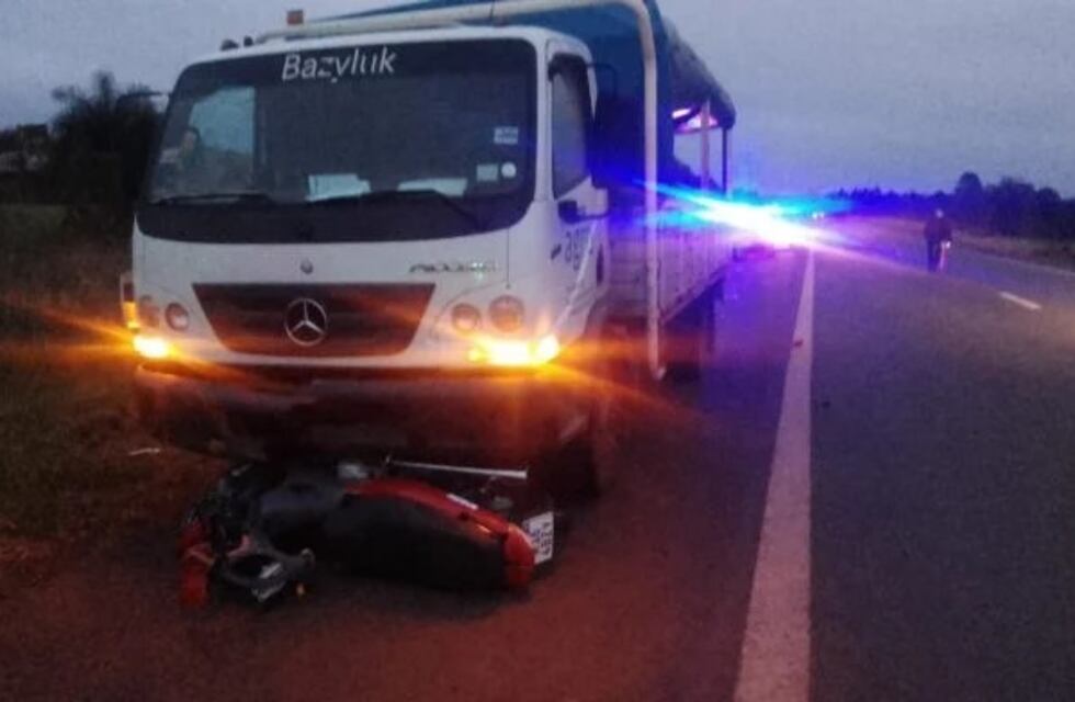 Accidente múltiple en Garupá deja tres heridos