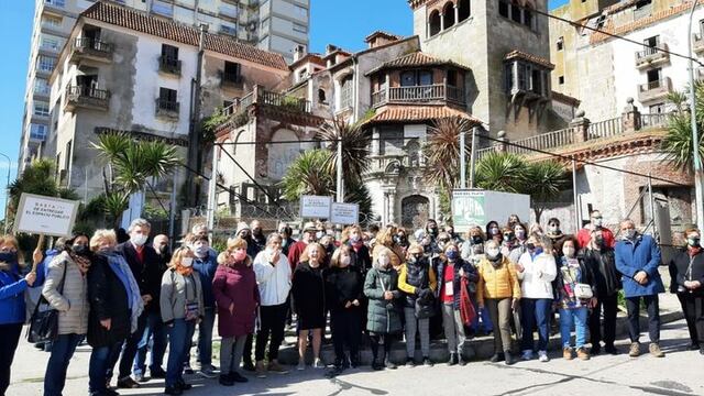 Se llevó a cabo en la esquina del Chateu Frontenac, ubicado en Moreno y Alvear.