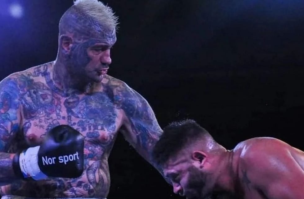 El “Patón” Basile ganó, va por el título mundial y bailó con “Sugar” Pérez en medio del ring