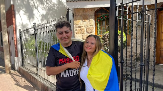 El emotivo momento que vivió un repartidor venezolano en Córdoba.