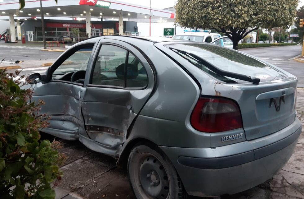 Fuerte choque en San Martín y Derqui