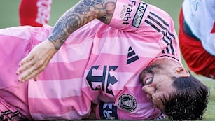 Confirmaron que Lionel Messi está lesionado.