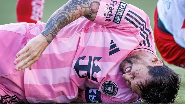 Confirmaron que Lionel Messi está lesionado.