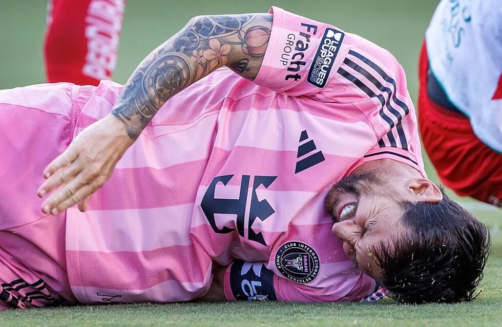 Inter Miami confirmó la lesión de Lionel Messi: cuánto tiempo estará fuera de las canchas