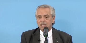 Alberto Fernández le quitó intensidad a la interna del Frente de Todos. Foto: Los Andes.