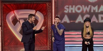 "Es un lujazo tenerte acá", lo recibió Marcelo Tinelli a Ulises Bueno.