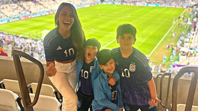 La familia de Lionel Messi llena de felicidad.