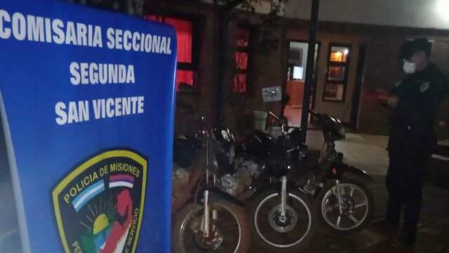 Tres hombres fueron demorados por realizar maniobras peligrosas. Policía de Misiones