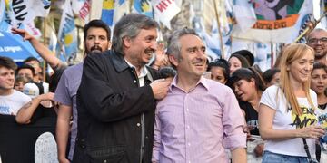 La Cámpora busca arrinconar a Alberto Fernández con amenazas de ruptura. Imagen de archivo.
