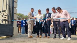 El tradicional corte de cintas en la ExpoRural de Rafaela