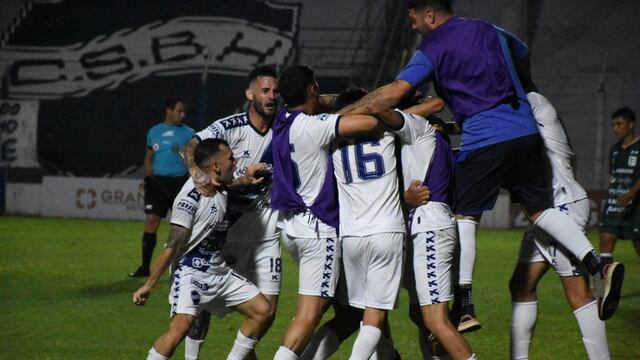 Festejo alocado de Ben Hur, tras el empate