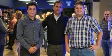 Gonzalo Maldonado, Fabián Rodríguez y Federico Gastaldi, los tres socios que se unieron para el surgimiento de Don Chacho.