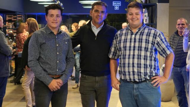 Gonzalo Maldonado, Fabián Rodríguez y Federico Gastaldi, los tres socios que se unieron para el surgimiento de Don Chacho.