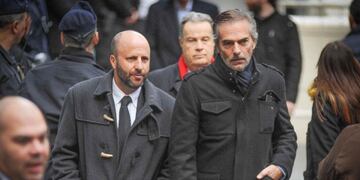 Mariano Borinsky y Gustavo Hornos. (Foto / Federico López Claro)