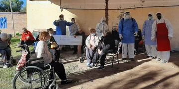 El hogar en el distrito sanrafaelino de Monte Comán está a cargo del ex padre Fernando Yañez.