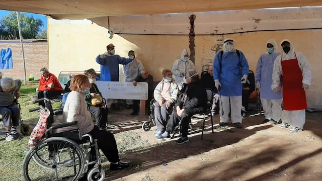 El hogar en el distrito sanrafaelino de Monte Comán está a cargo del ex padre Fernando Yañez.