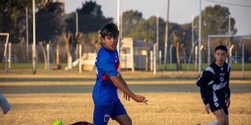 Benjamín Agüero, el nuevo delantero de la 2009 de Tigre.